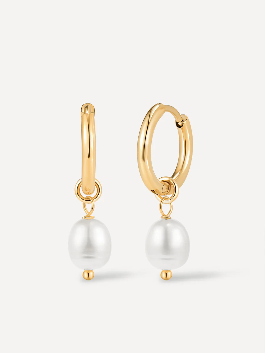 Modern Pearl Small Ohrringe - Image 9