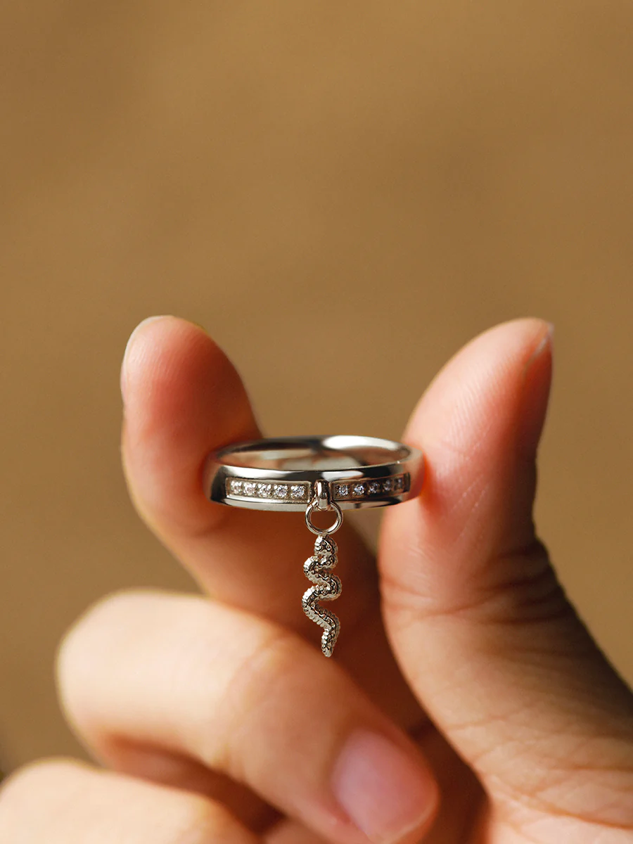 Modern Snake Ring - Image 8