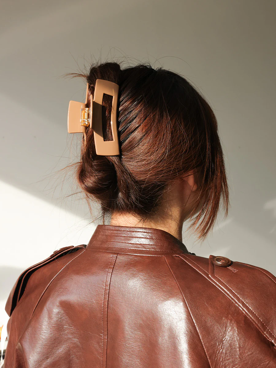 Modern Style Haarklammer Light Brown - Image 2