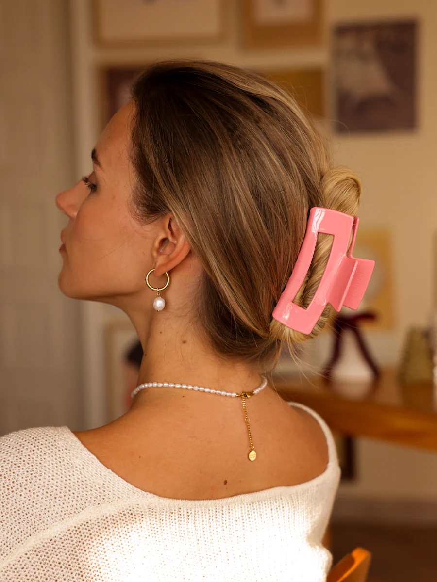 Modern Style Haarklammer Pink - Image 3