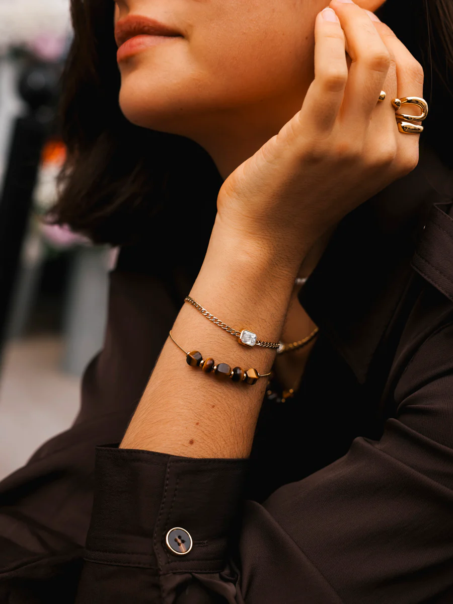 Modern Tiger's Eye ARMBAND - Image 3