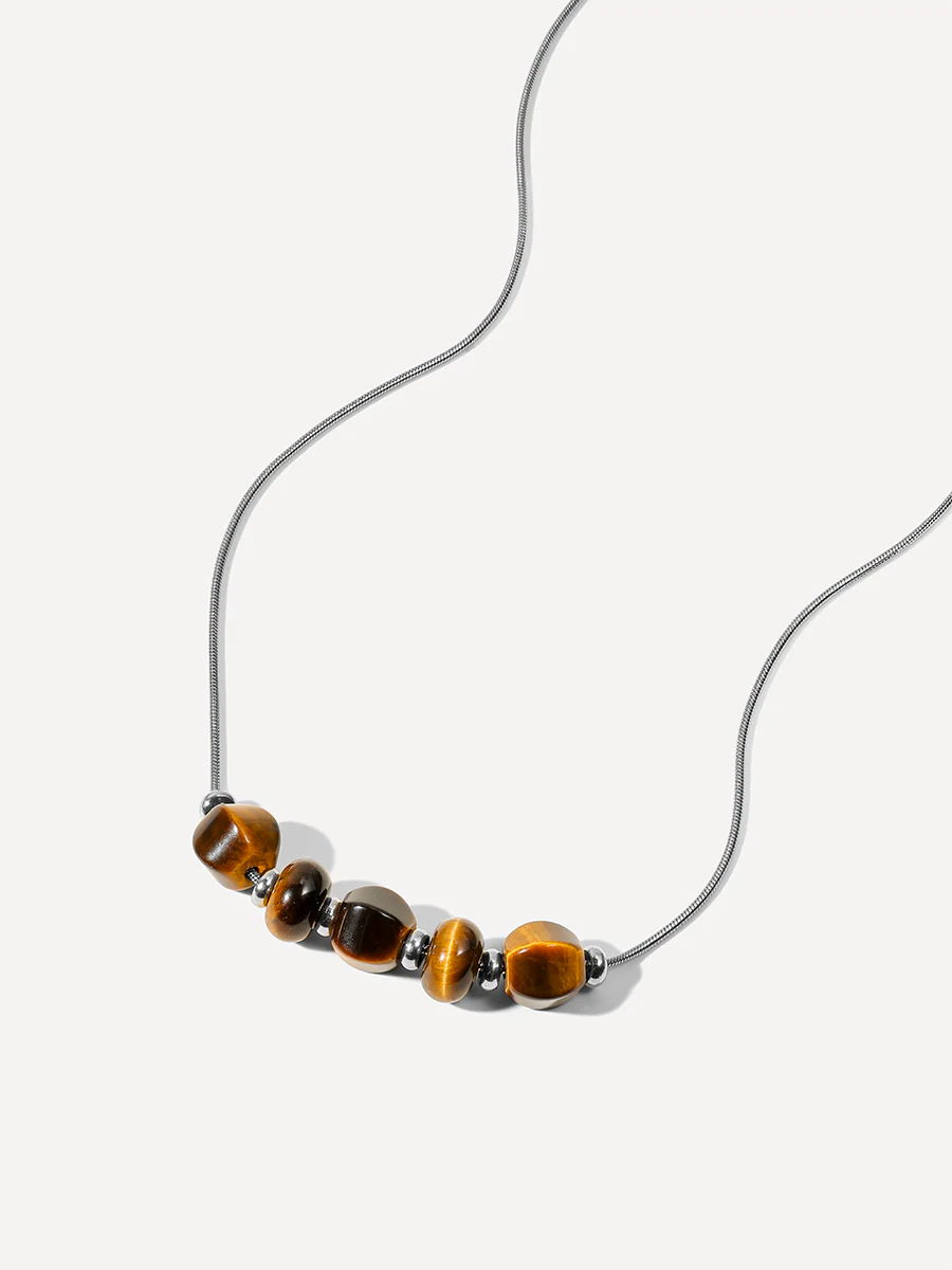 Modern Tiger's Eye Kette - Image 16