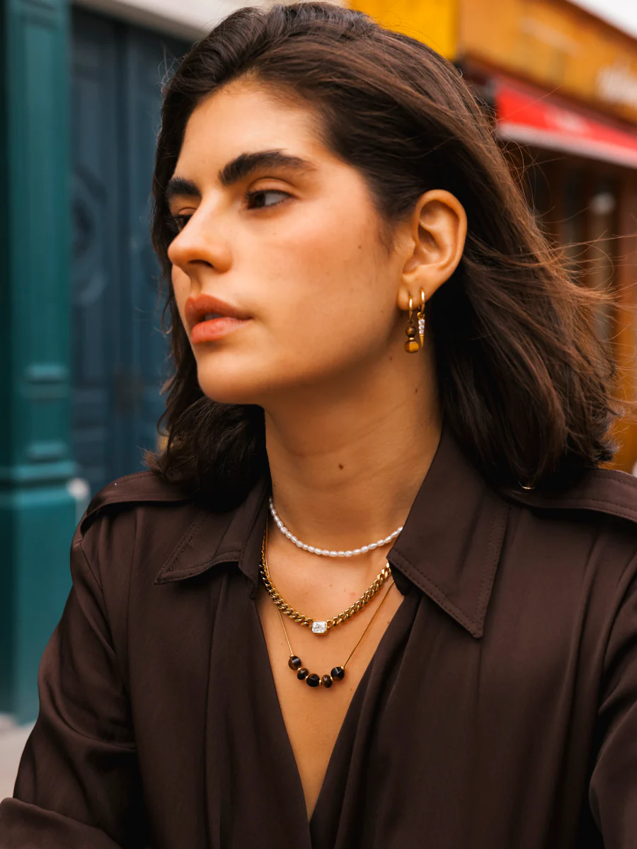 Modern Tiger's Eye Kette - Image 5