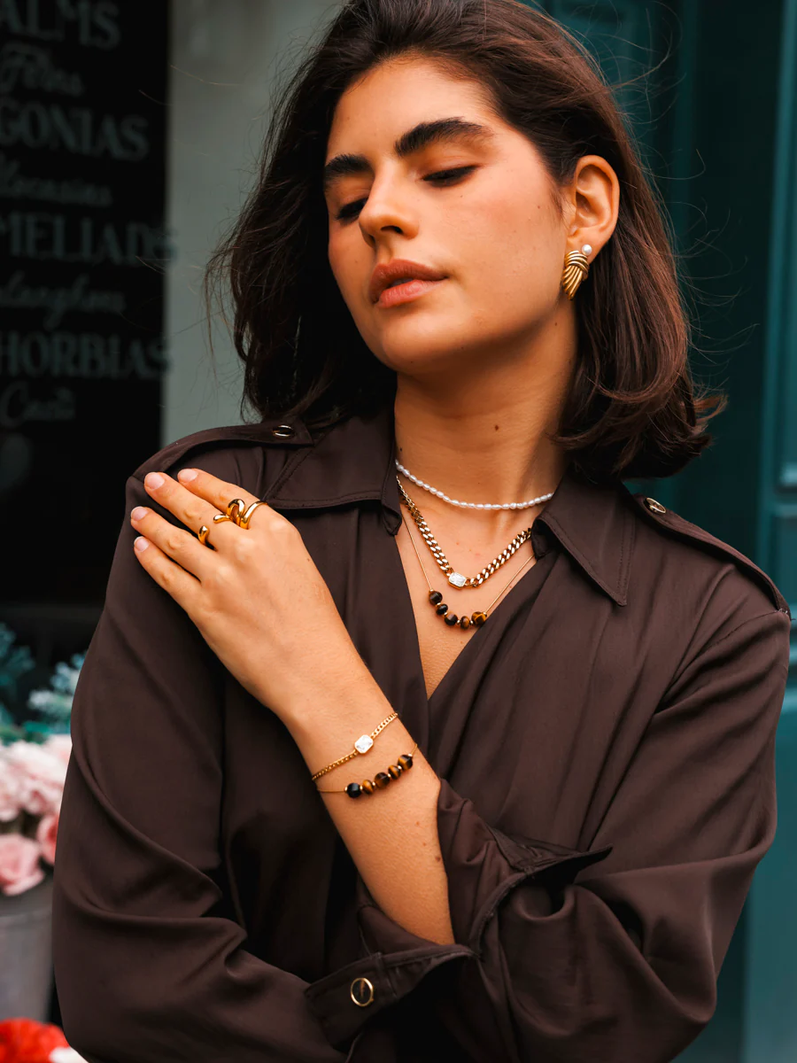 Modern Tiger's Eye Kette - Image 8