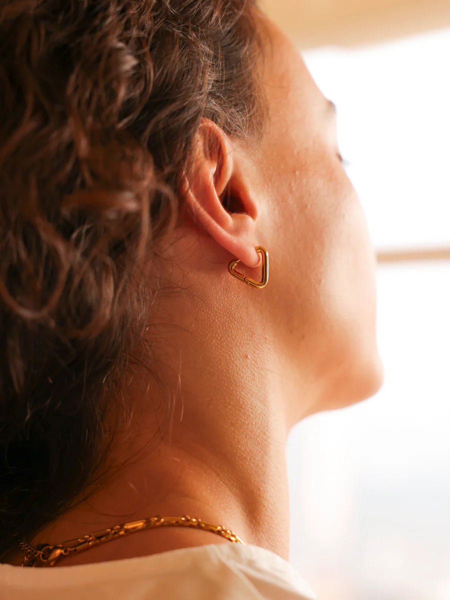 Modern Triangle Ohrringe - Image 5