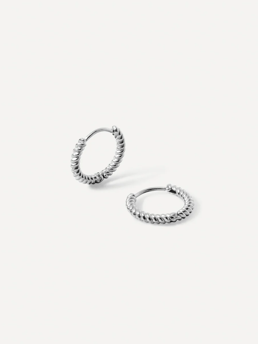15mm Modern Twist Small Ohrringe - Image 5