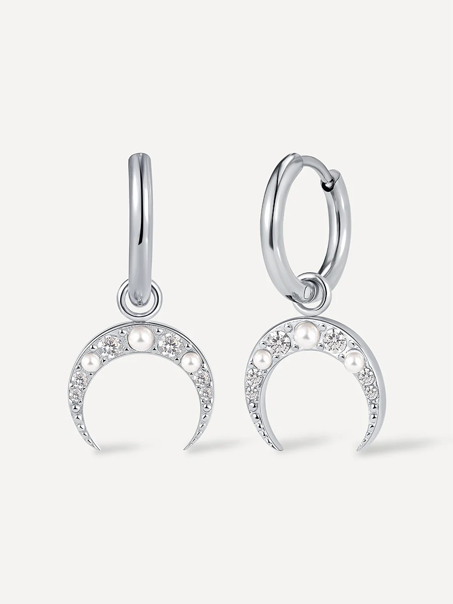 Moon Phase Crescent Ohrringe - Image 13