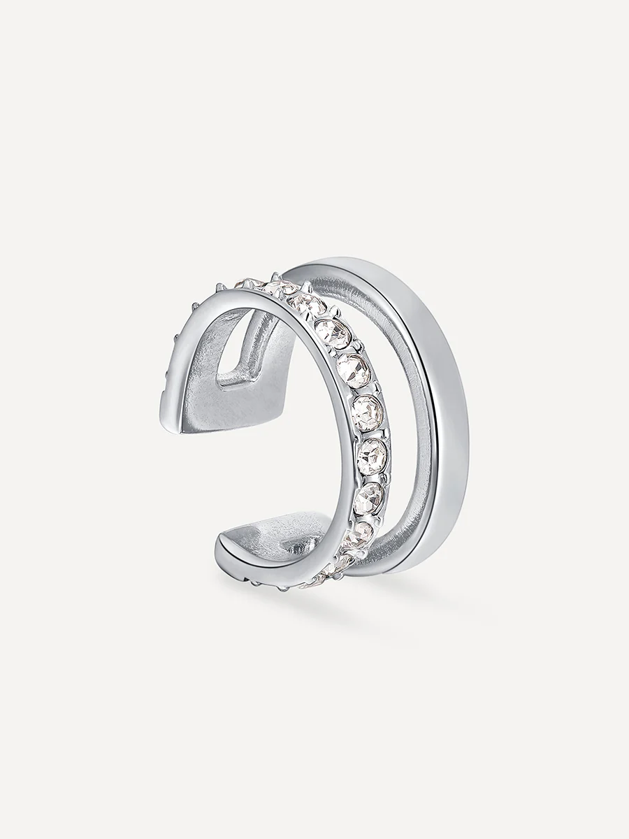 Moon Phase Duo Brilliant Earcuff - Image 10