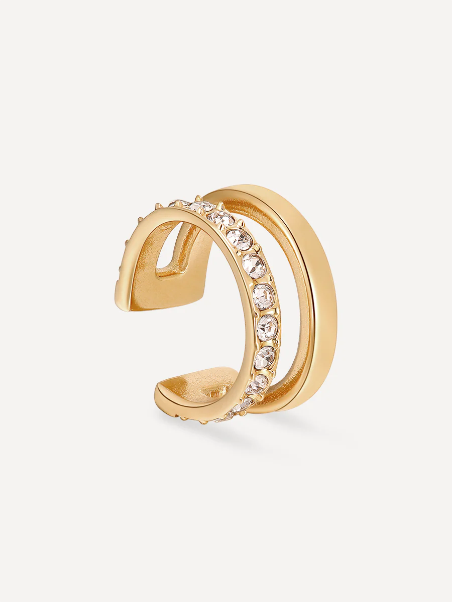 Moon Phase Duo Brilliant Earcuff - Image 12