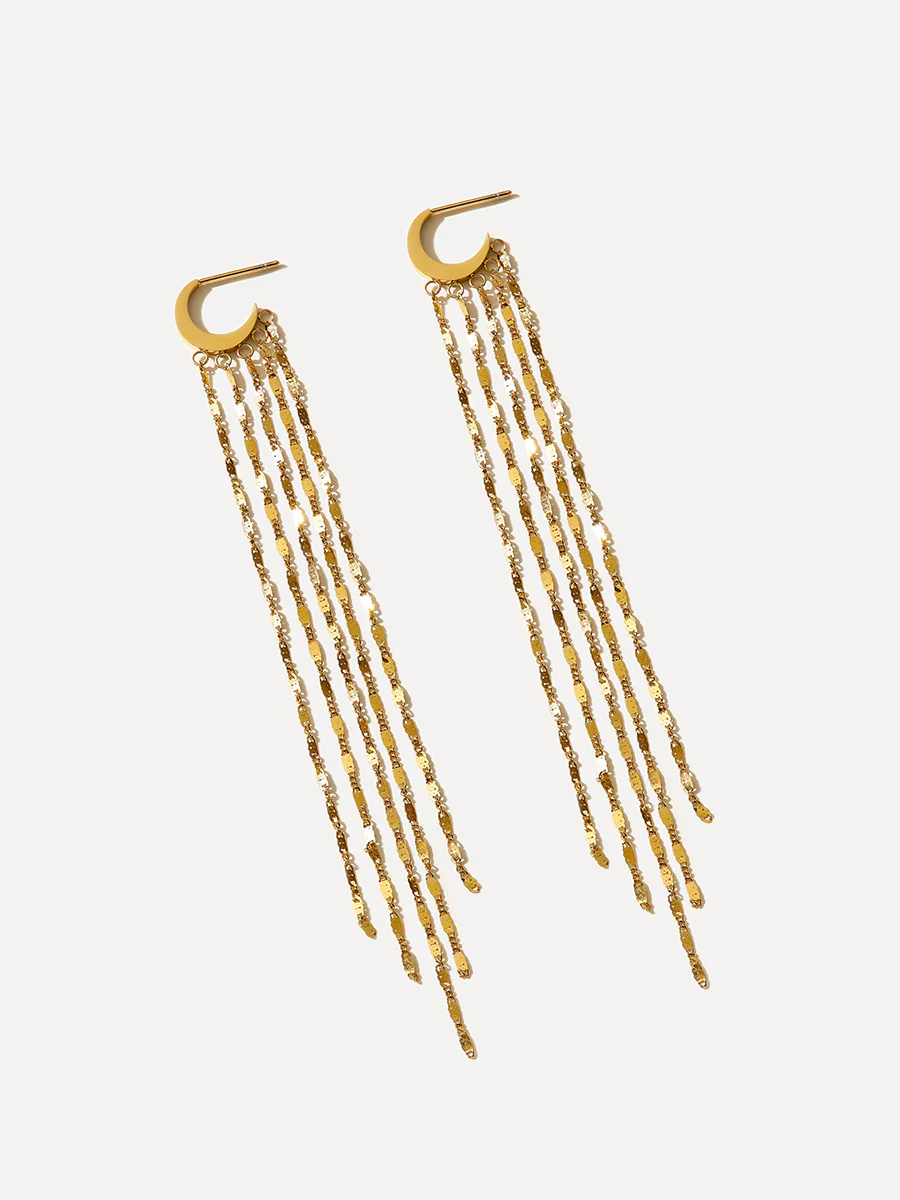 Moonlit Tassel Ohrringe - Image 11