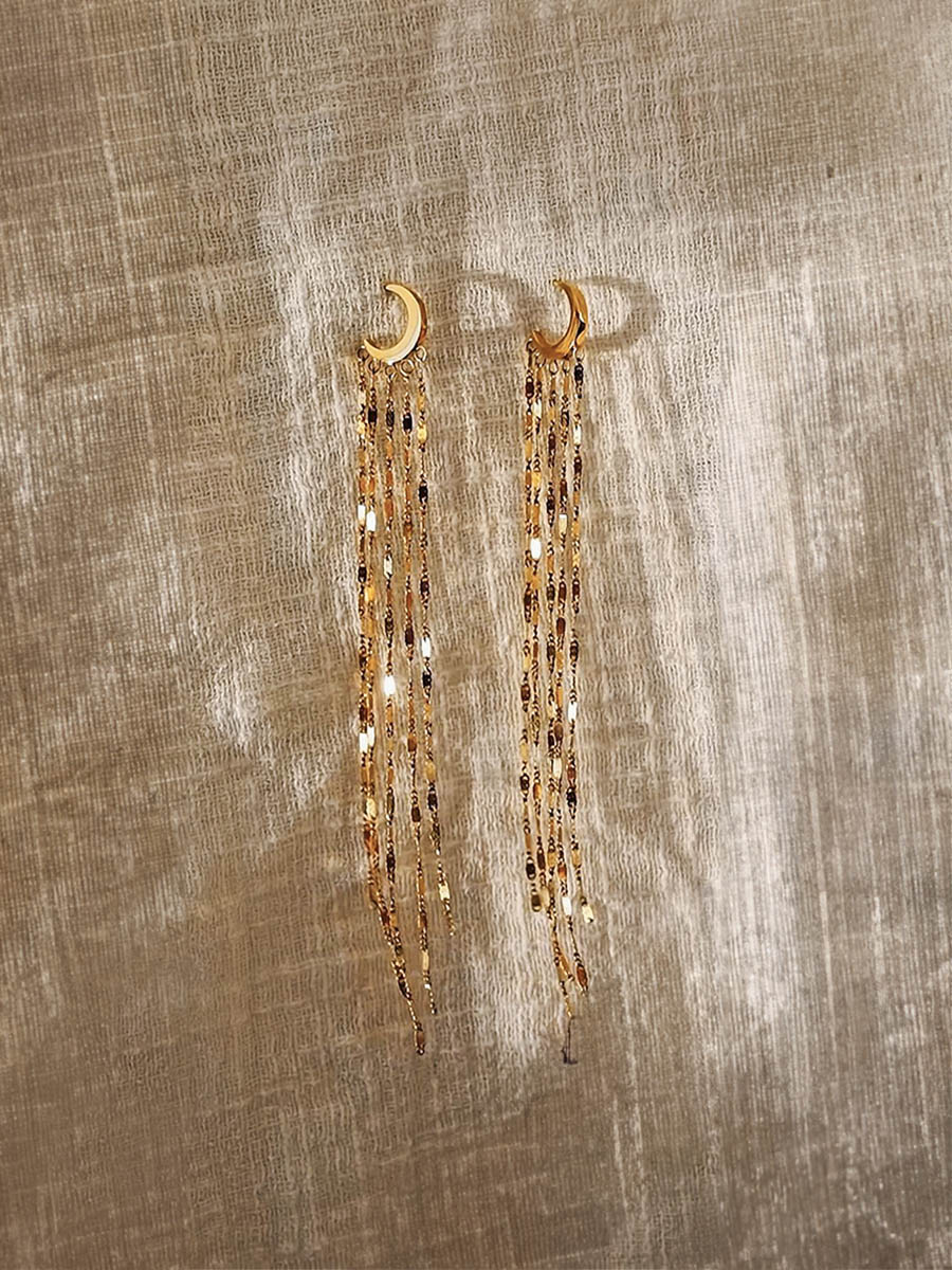 Moonlit Tassel Ohrringe - Image 4