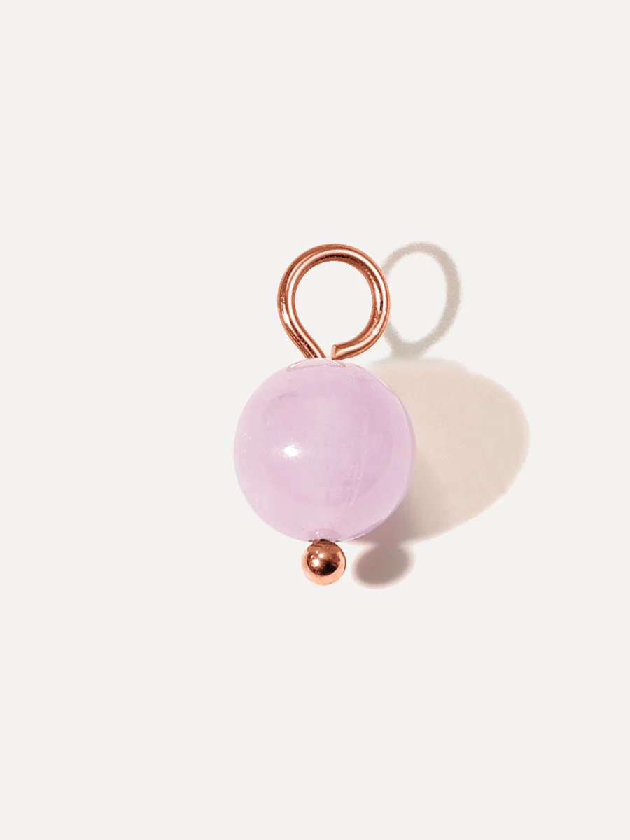 8,2mm Mystic Lavender Ohrring-Charm - Image 10
