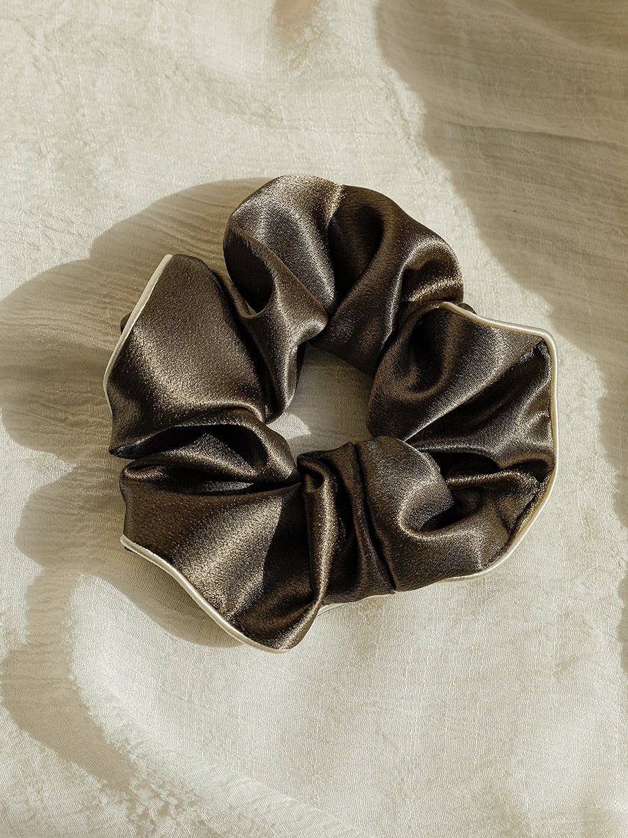 Olive Charm Scrunchie - Image 3