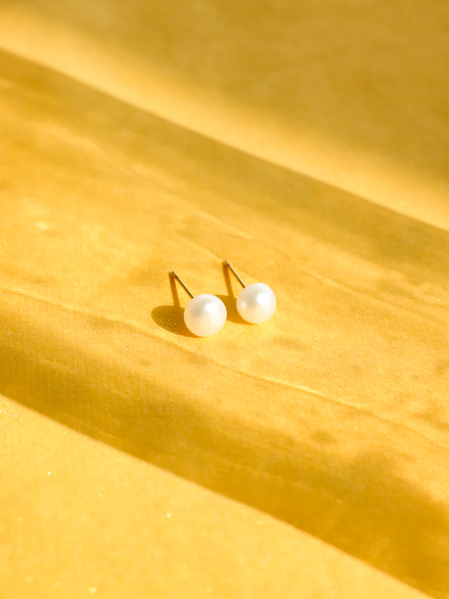 Pearl Beauty White Ohrringe - Image 4