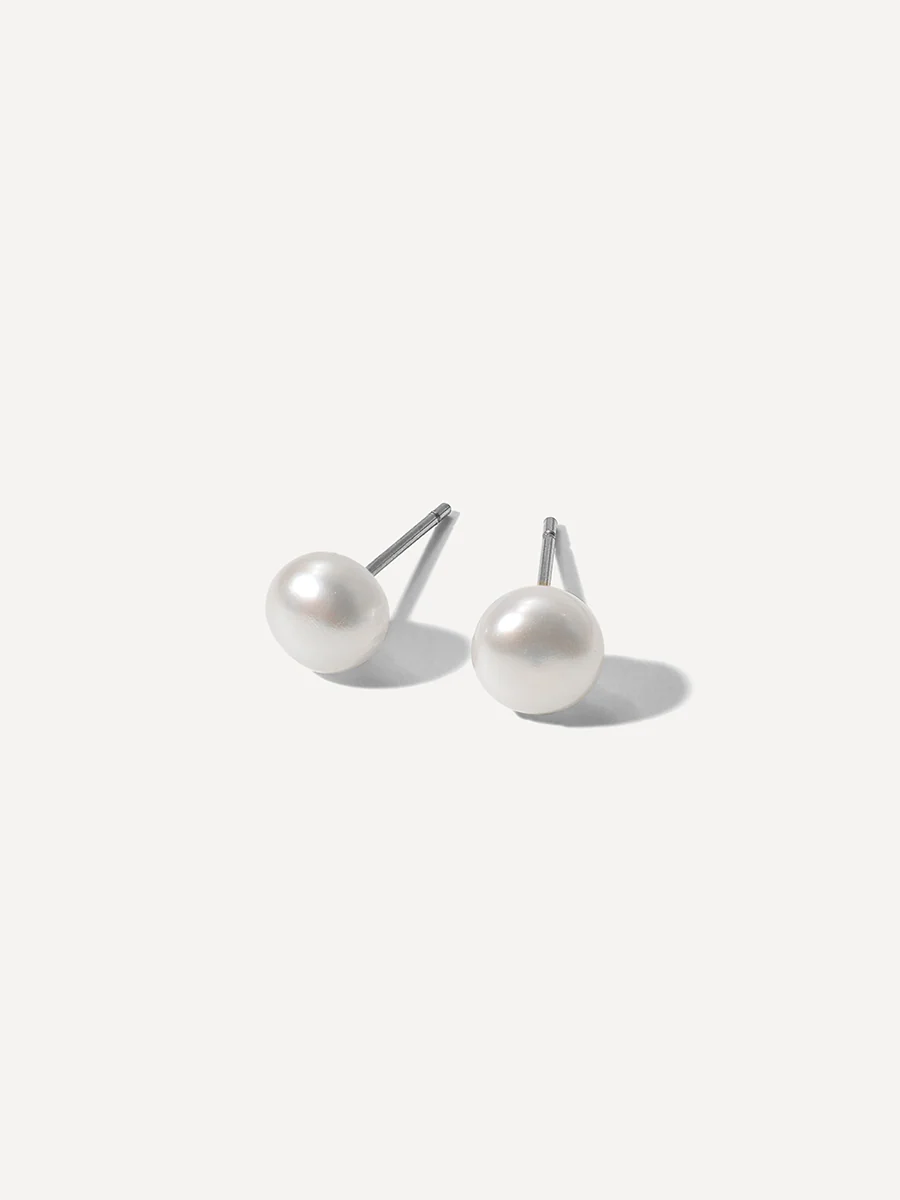 Pearl Beauty White Ohrringe - Image 9