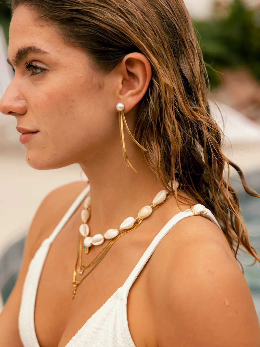 Pearl Cascade Ohrringe - Image 2
