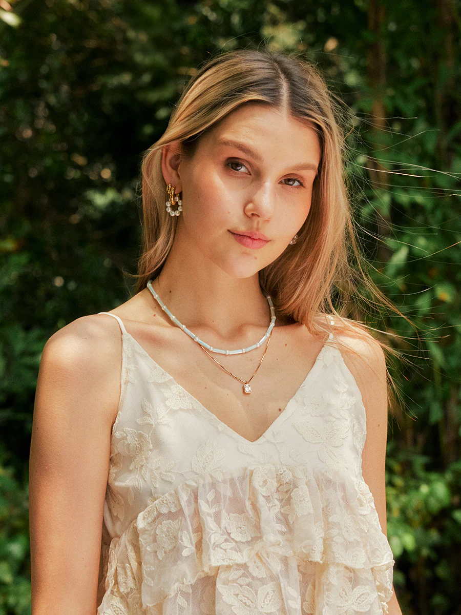 Pearl Halo Ohrringe - Image 6