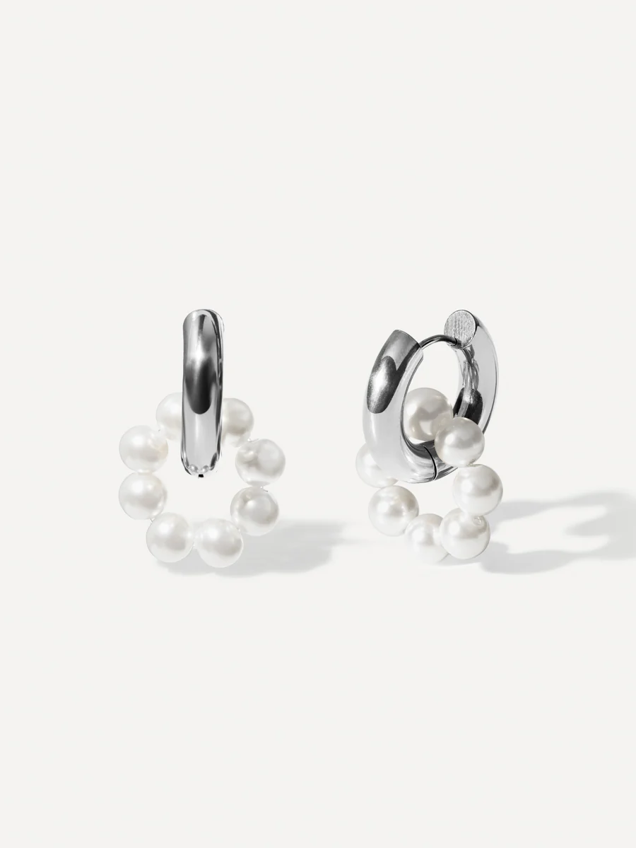 Pearl Halo Ohrringe - Image 8