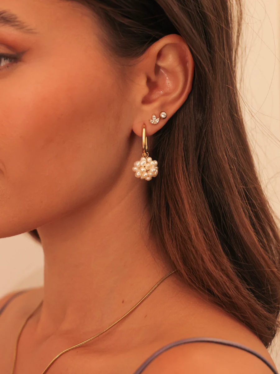 14mm Pearl Lullaby Ohrring-Charm - Image 2