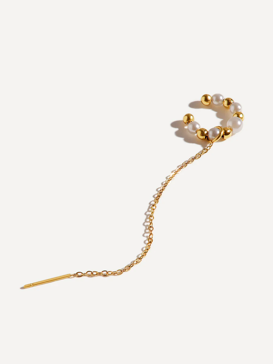 Pearl Stream Earcuff - Image 8