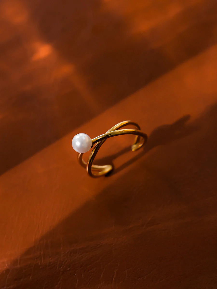 Pearl Twist Ring - Image 4