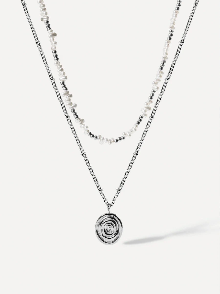 Pearlescent Swirl Kette - Image 11