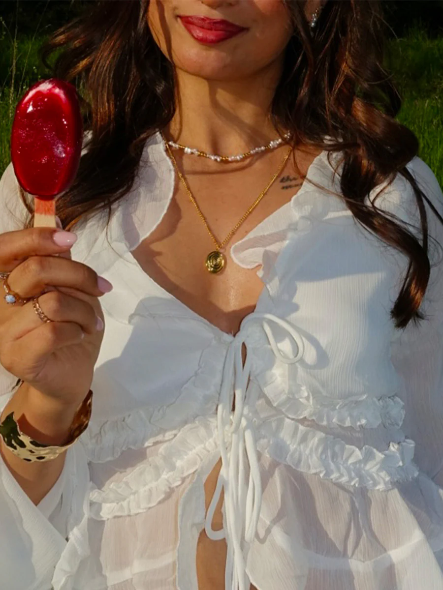 Pearlescent Swirl Kette - Image 5