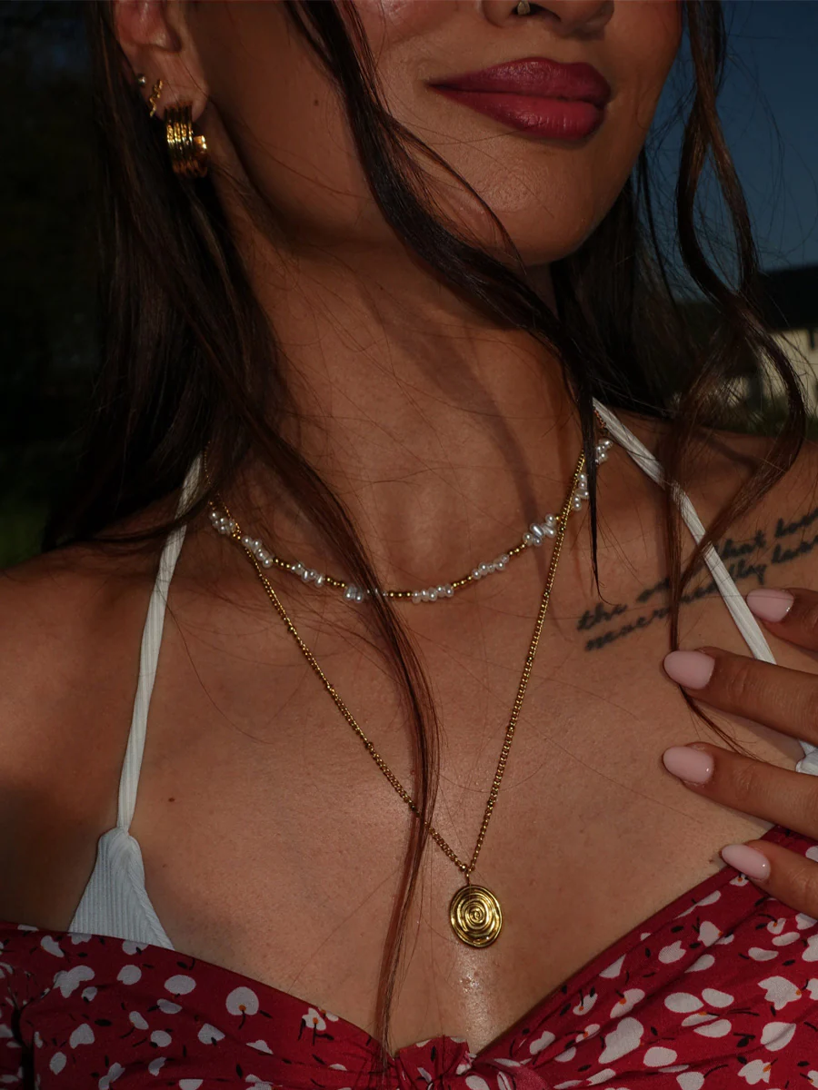 Pearlescent Swirl Kette - Image 7