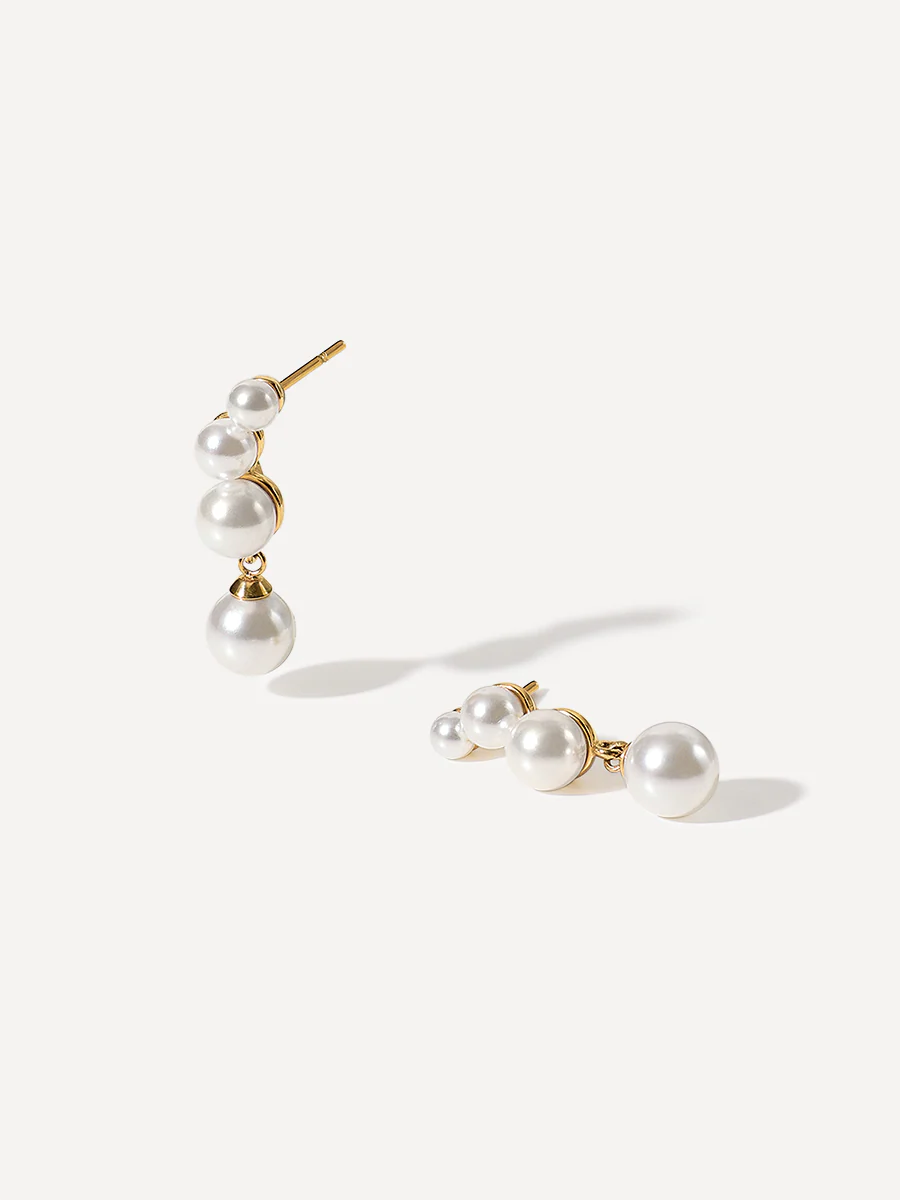 Pearly Stacks Ohrringe - Image 9