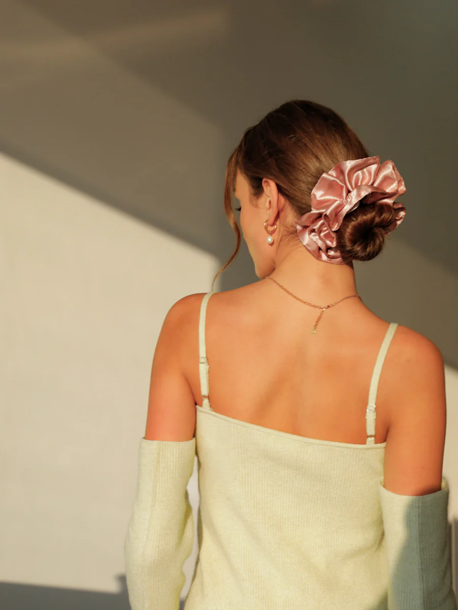 Pink Memory Scrunchie - Image 3