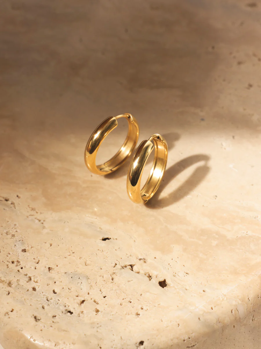 25mm Pure Circle Large Ohrringe - Image 4