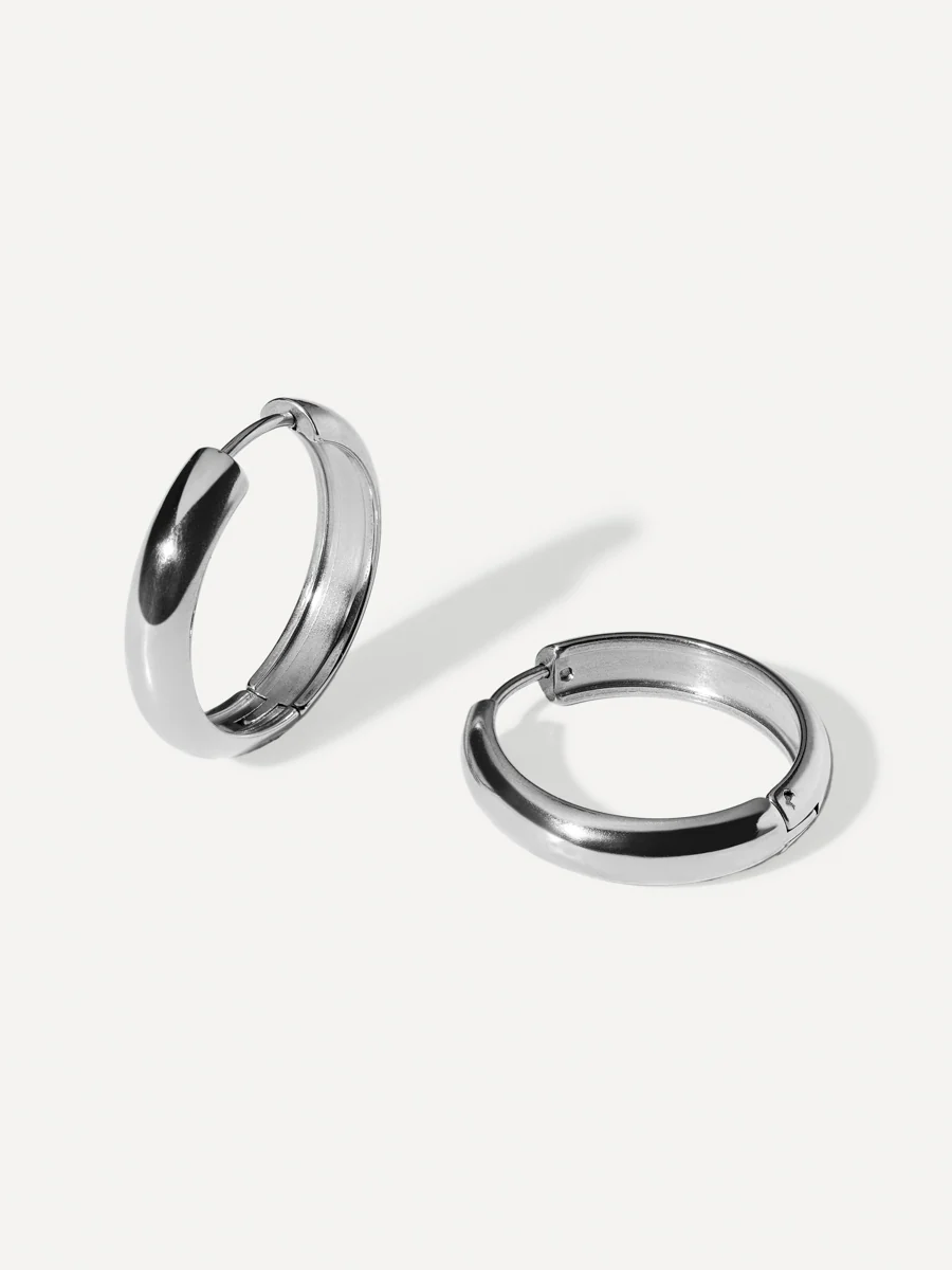 25mm Pure Circle Large Ohrringe - Image 5