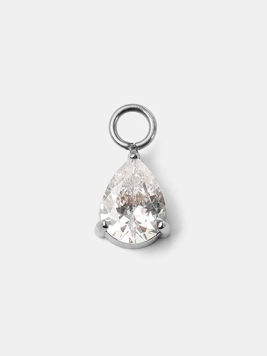 7x8,8mm Pure Drop Medium Ohrring-Charm - Image 10