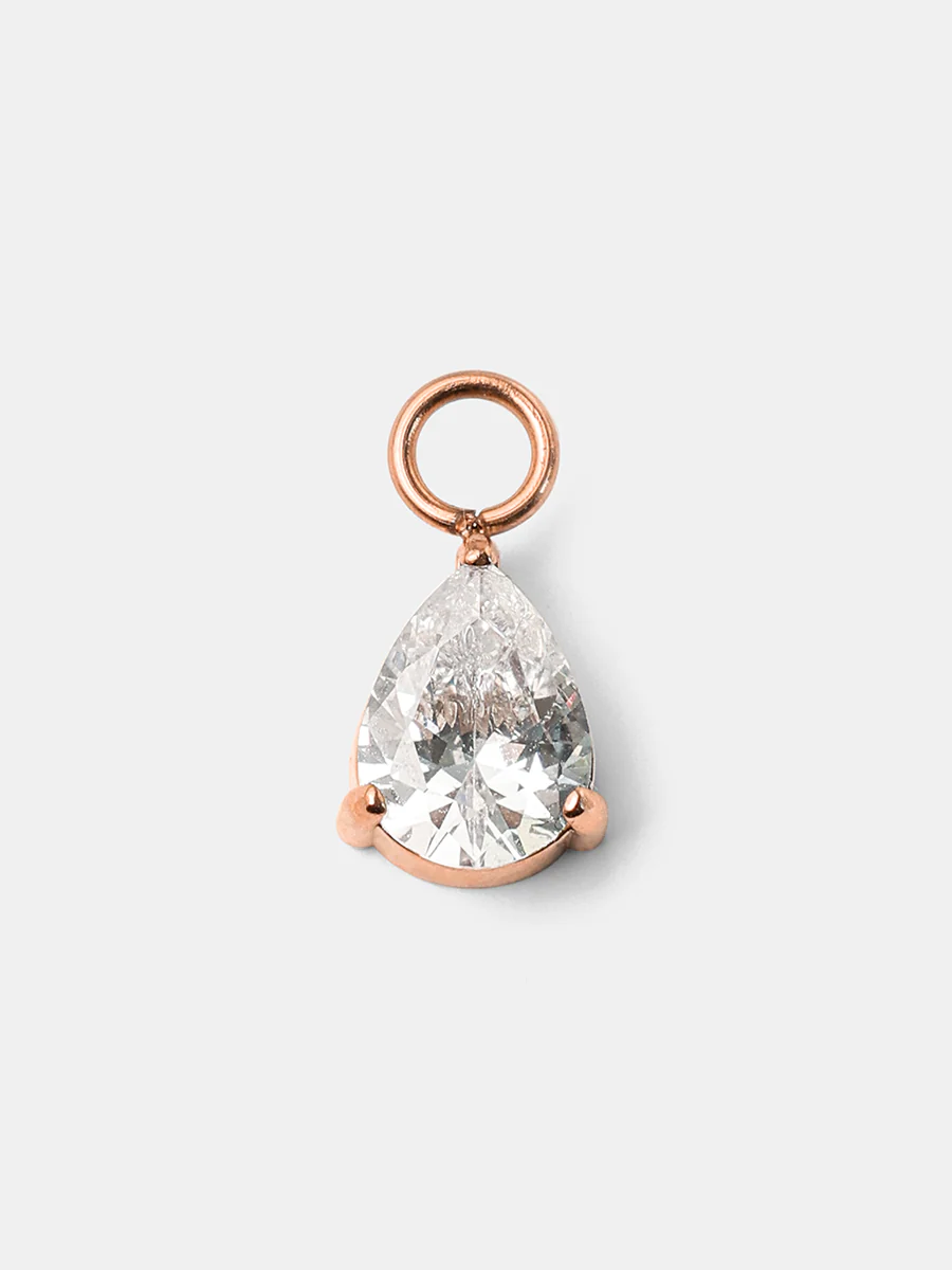 7x8,8mm Pure Drop Medium Ohrring-Charm - Image 11