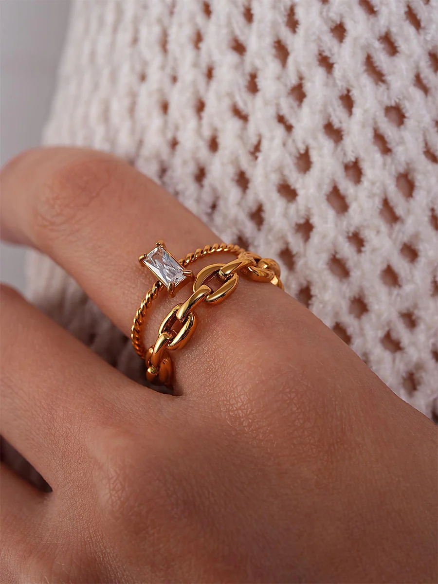 Pure Precious Twist Ring - Image 2