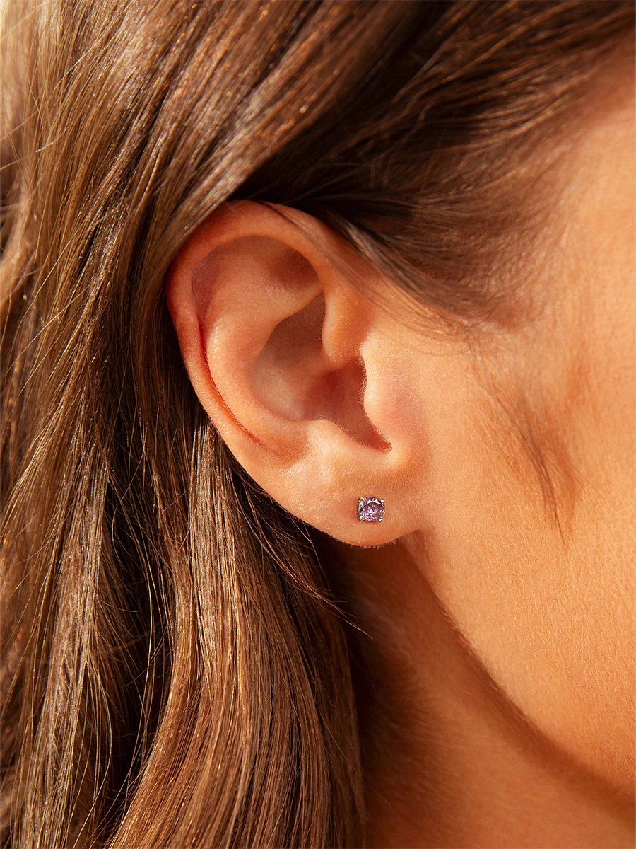 Purple Ohrstecker - Image 11