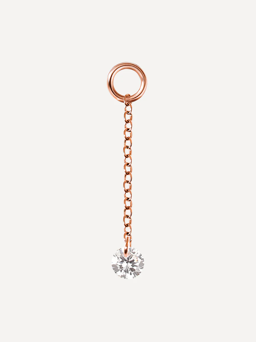 22x3,5mm Radiant Drop Ohrring-Charm - Image 3