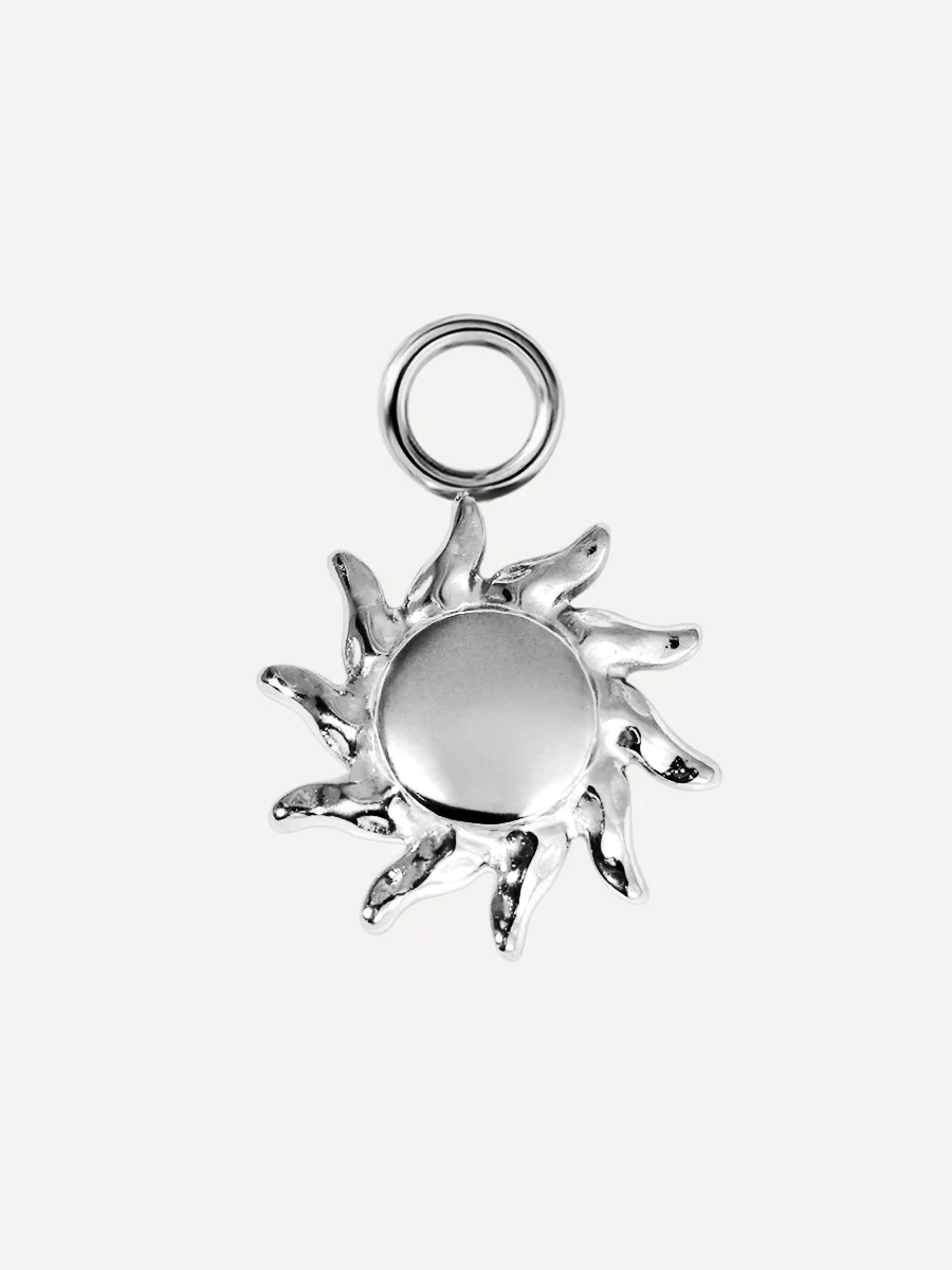 11x11,5mm Radiant Sun Ohrring-Charm - Image 2