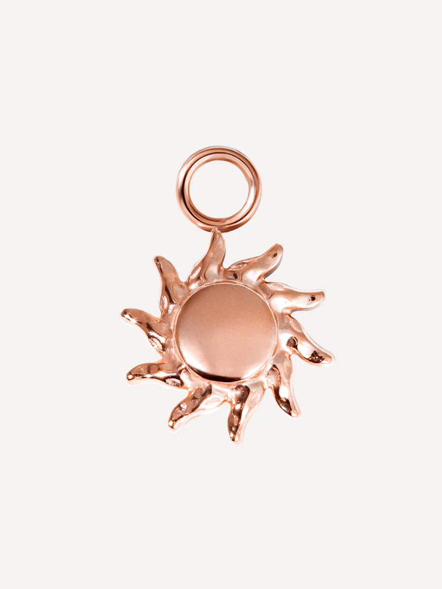 11x11,5mm Radiant Sun Ohrring-Charm - Image 3