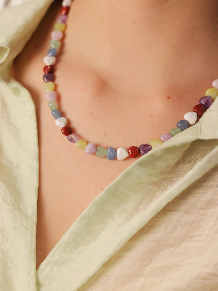Rainbow Heart Kette - Image 2