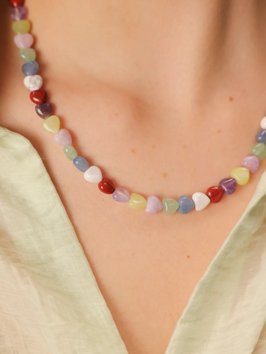 Rainbow Heart Kette - Image 3