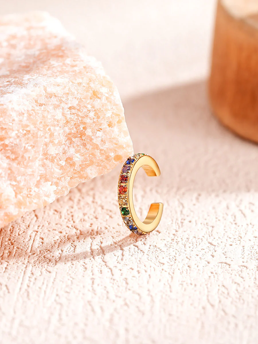 Rainbow Shine Earcuff - Image 4
