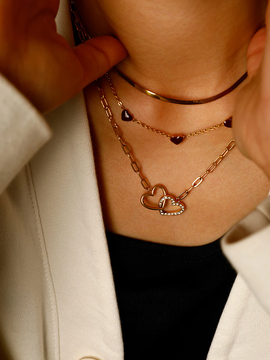 Red heart Kette - Image 5