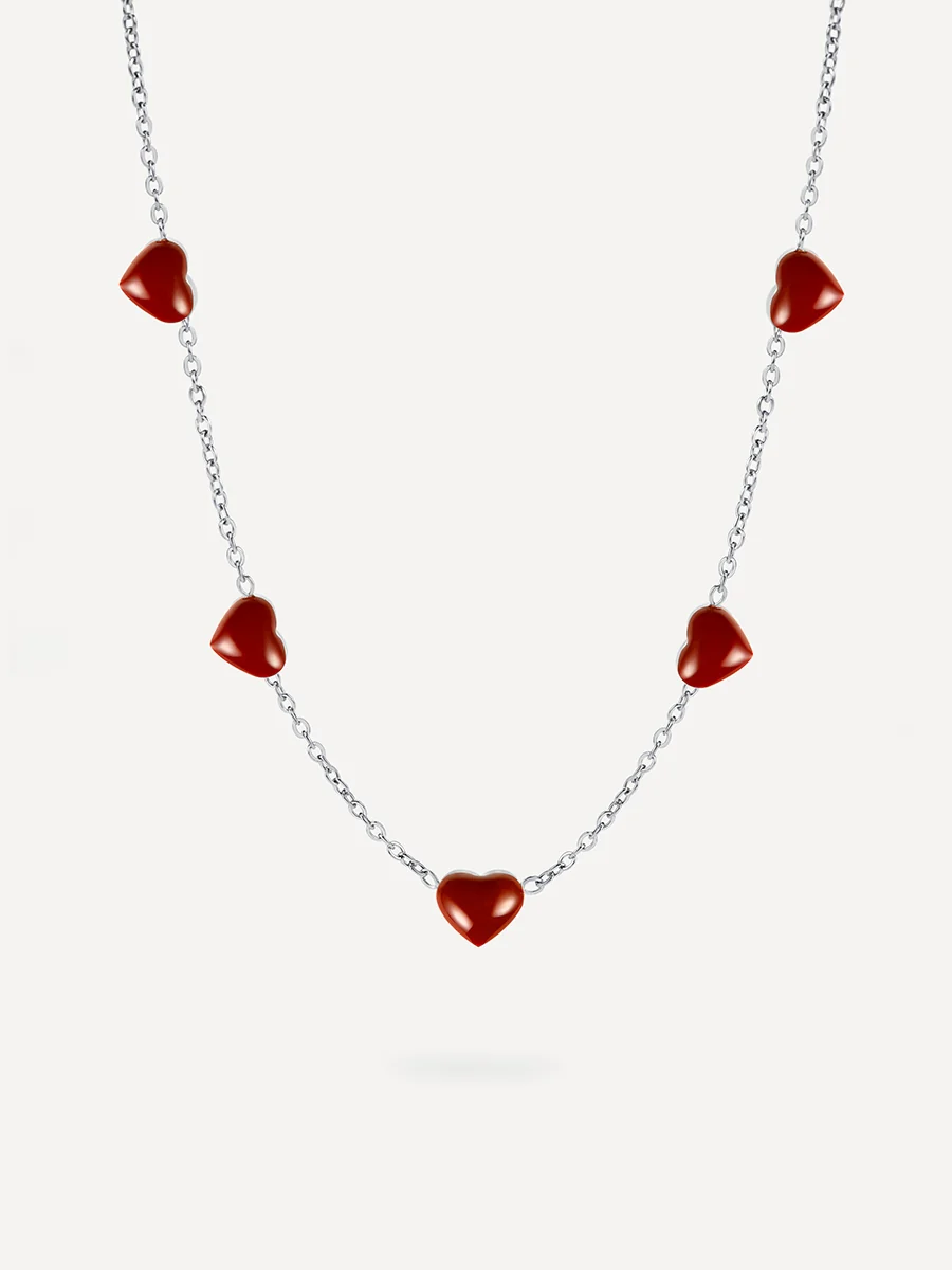 Red heart Kette - Image 6