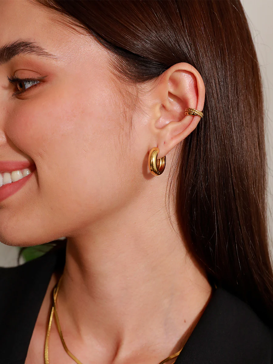 Retro Braided Earcuff - Image 2