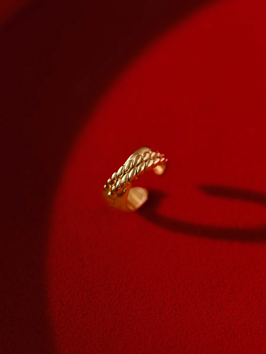 Retro Braided Earcuff - Image 4