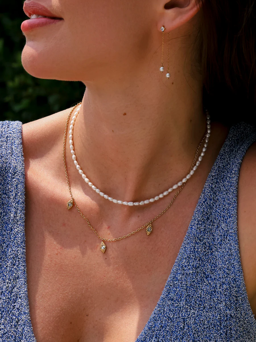 Retro Feather Kette - Image 5