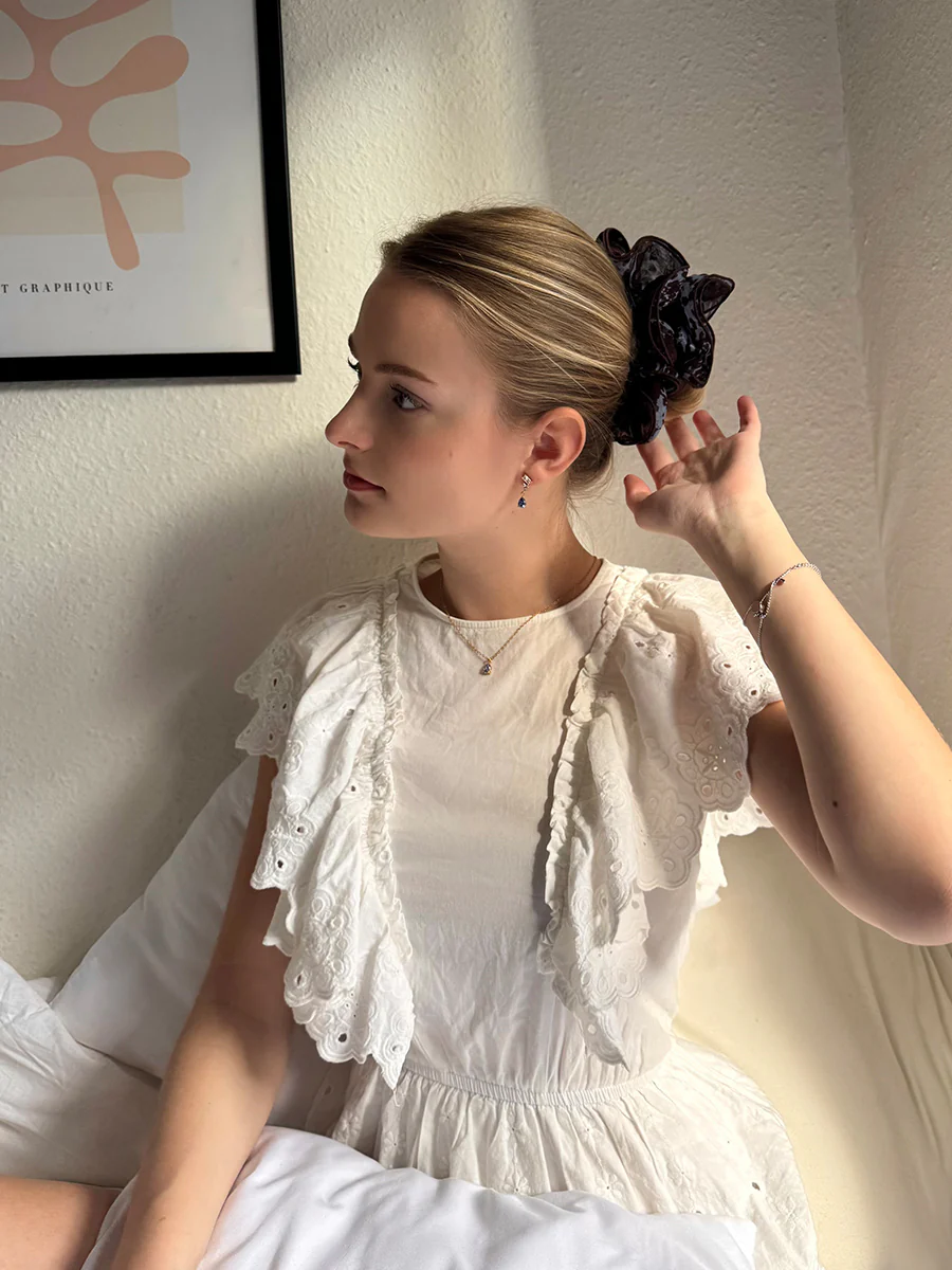 Ribbon Charm Scrunchie - Image 6