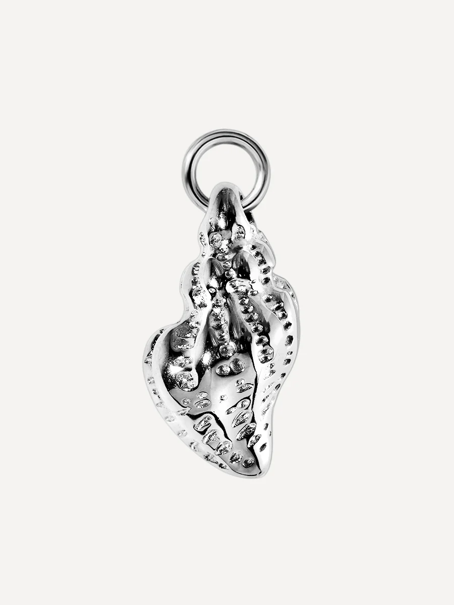 10,4x19,3mm Romantic Conch Ohrring-Charm - Image 2