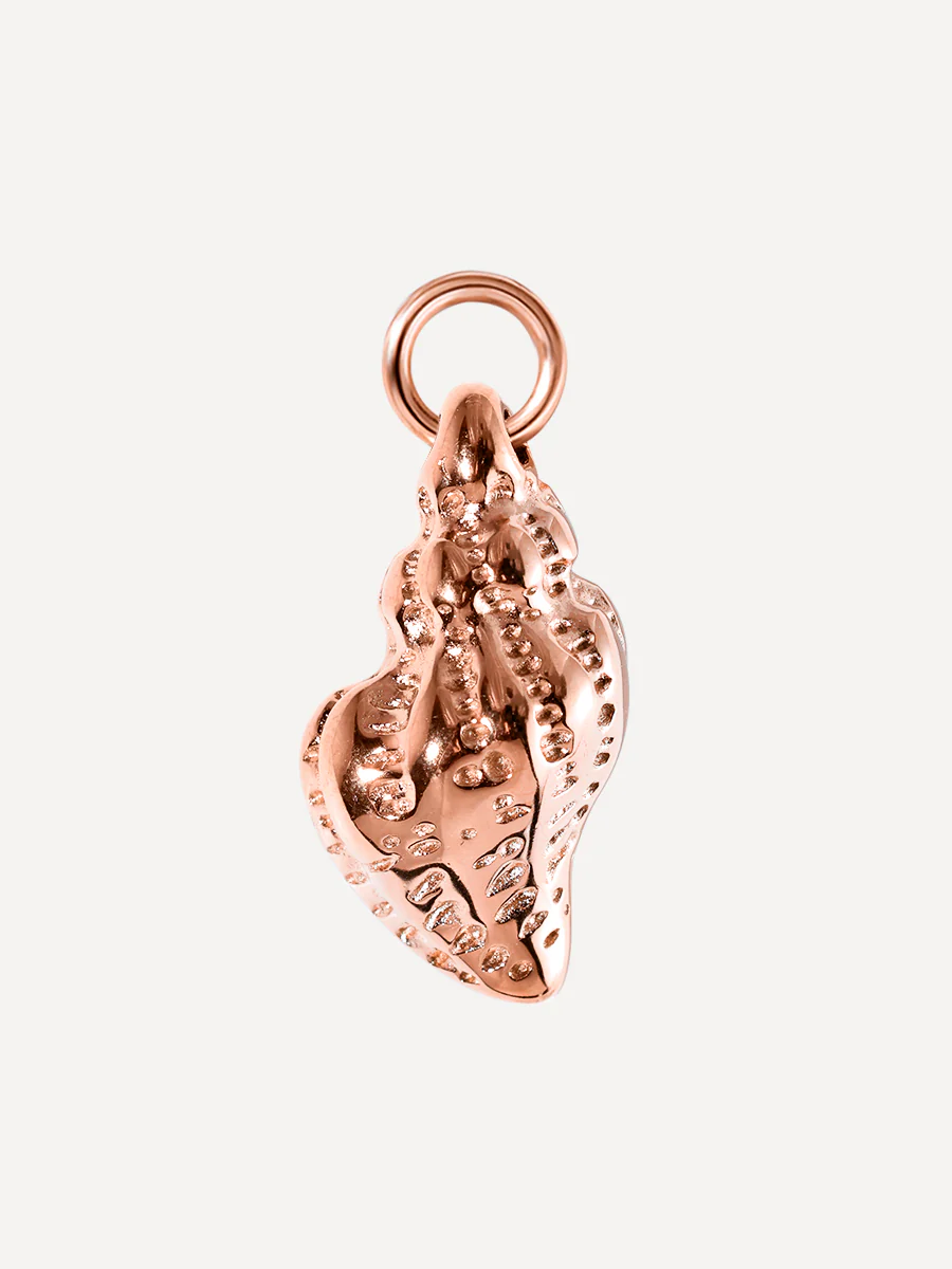 10,4x19,3mm Romantic Conch Ohrring-Charm - Image 3